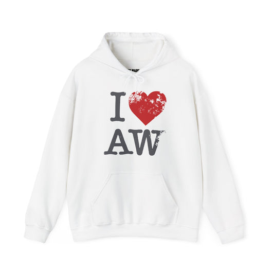 Alex Warren Merch - I Heart AW Hoodie