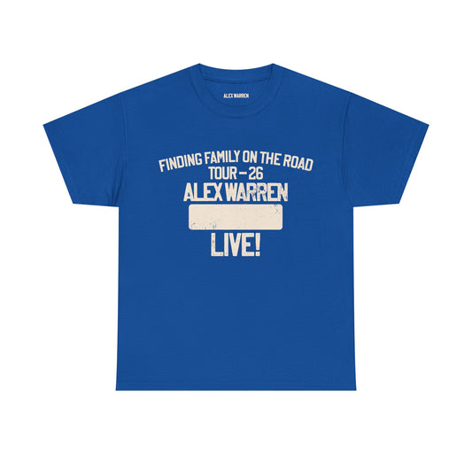 Alex Warren Merch - FFOTR Blue T-Shirt