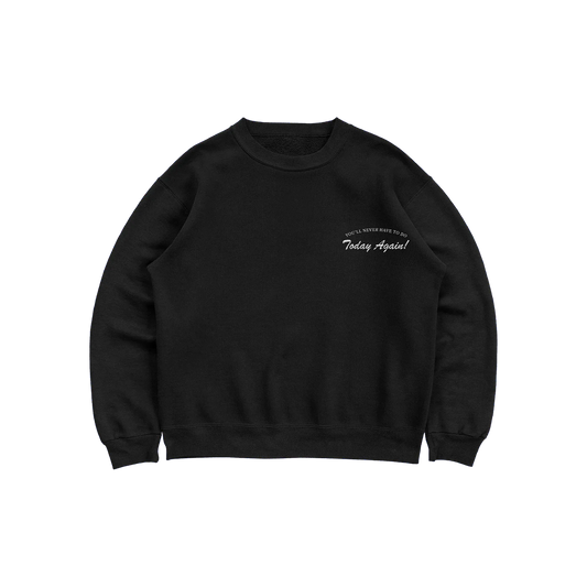 Alex Warren Tour Merch - Today Again Crewneck