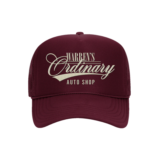 Alex Warren Tour Merch - Warren's Auto Shop Trucker Hat
