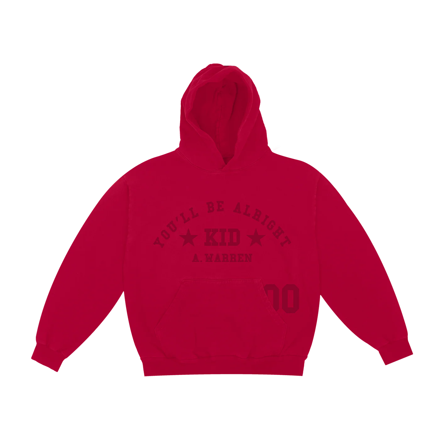 Alex Warren Tour Merch - You'll Be Alright, Kid Hoodie