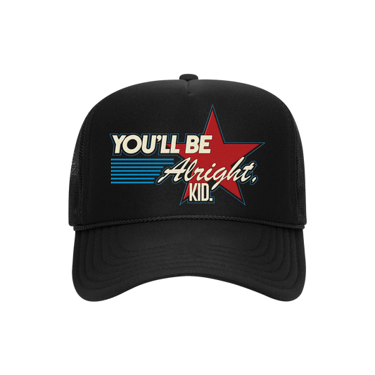 Alex Warren Tour Merch - You'll Be Alright, Kid Trucker Hat